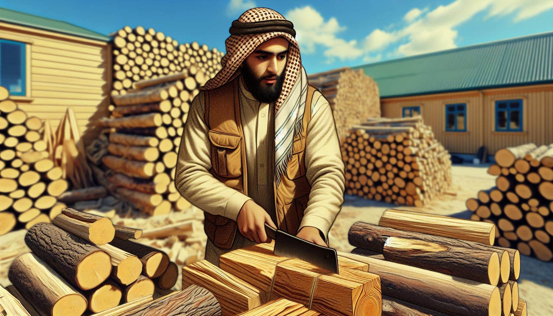 Slik lager du opptenningsved for effektiv og milj&oslash;vennlig tenning &ndash; illustrasjon 2