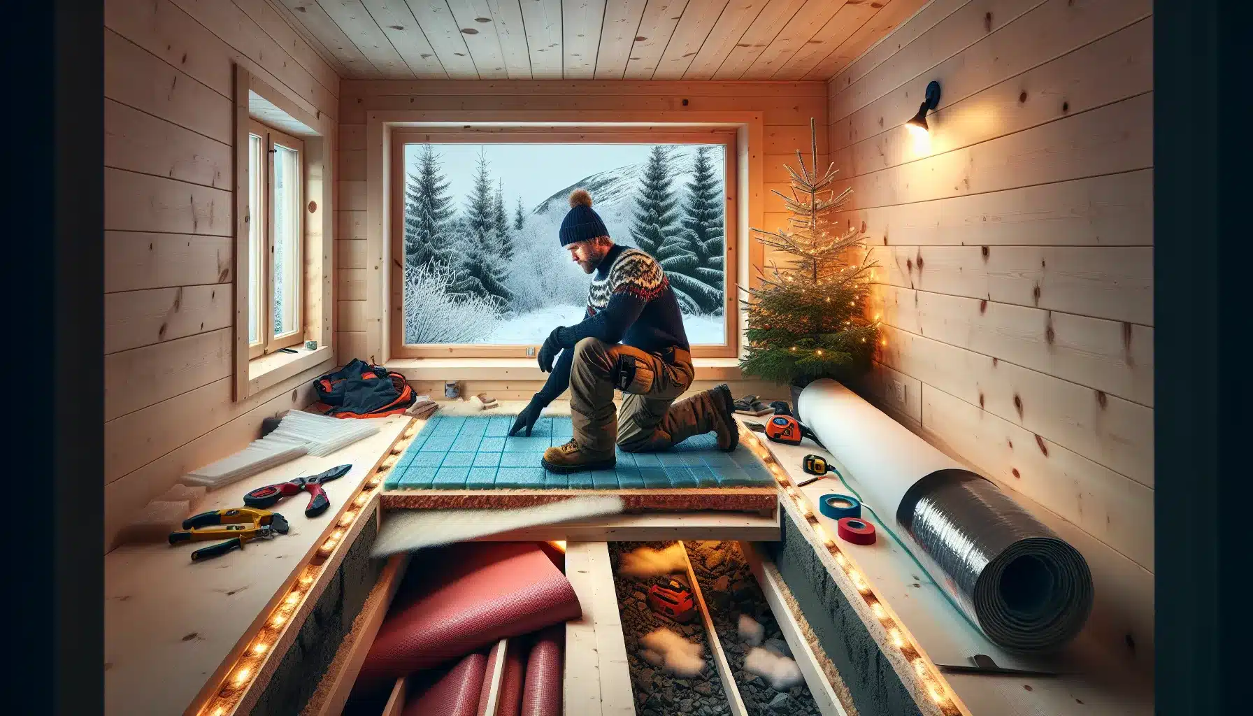 De beste materialene for &aring; holde varmen i hytta &ndash; illustrasjon 1