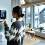 Norwegian homeowner adjusts smart thermostat for price based heating and energy savings