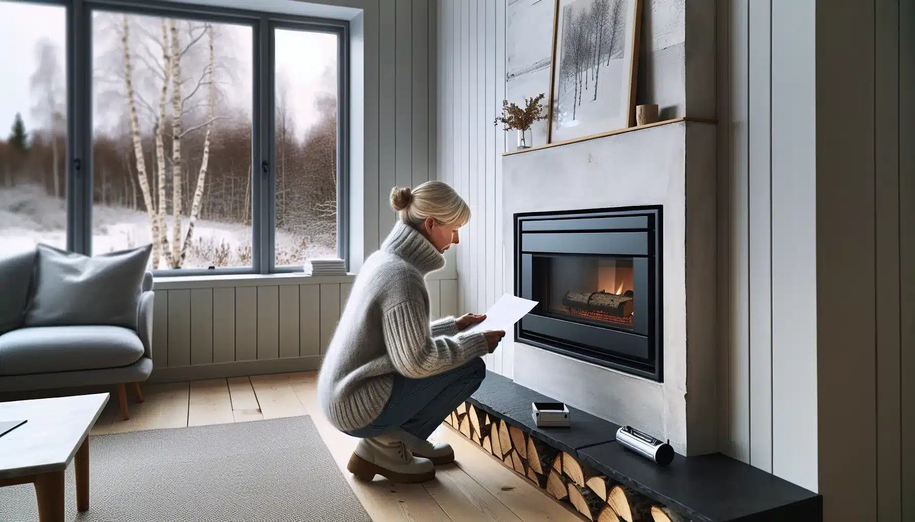 Hvordan forberede peisen for vinteren &ndash; illustrasjon 1